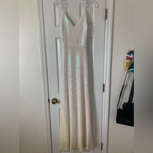 sequin formal dress